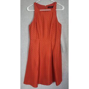 The Limited Red Dress Women's Sz 6 NWT! White Accents Party Cocktail Garden